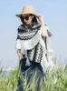 Sciarpa Primavera Autunno Poncho Scialle Avvolto in stile etnico Xinjiang Tibet Turismo Indossare Mantello Moda D4997 231204