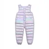 Jumpsuits Winter Girls Warm Overalls Autumn Boys Girl Thick Pants Baby Kids Jumpsuit High Quality Clothing Children Ski Down Overalls 231204