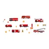 Wall Decor Cartoon Fire Truck Wall Decor Decals Kids Room Playroom Bedroom Firetruck Poster Mural Wall Stickers Kids Room Nursery Decor 231204