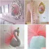 Wall Decor Baby Room Nursery Stuffed Animal Head Mount Hangings Toys Dolls Girls Kids Bedroom Decoration Accessories Drop Delivery Mat Dhybi