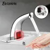 Other Faucets Showers Accs Cold Bathroom Automatic Touch Free Infrared Motin Sensor Water Saving Inductive Electric Tap Mixer Power 231204