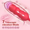 Brinquedo sexual massageador rosa vibrador boca vibrador para mulheres língua lambendo empurrando g ponto estimulador brinquedos adultos jogos clitoral mamilo lambedor