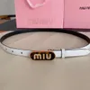 24ss Nieuwe Designer Merk Riem Sterstijl Slanke Miao Familie Acryl met Boor Laag Mode Westerse stijl Riem Trendy en Elegant Licht