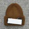 Lunettes à deux lentilles, petite casquette en tricot pour hommes, casquette d'hiver pour l'extérieur, casquette souple grise noire, 2023