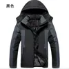 Men's Jackets Winter Outdoors Women Plus Size Thicken Fleece Warm Coats Men Outwear Waterproof Windproof Hooded Jacket