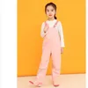 Jumpsuits Fleece Regenbroek Overall Kids Jongen Waterdichte Baby Meisjes Jumpsuit Outdoor Sport Kinderen Broek Peuter Sneeuwbroek Kleding 231204