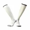 Calcetines para hombres Calcetines Calcetería Fútbol para niños Toalla engrosada Suela Tubo largo Deportes para adultos Color sólido Calcetines de entrenamiento para hombres y mujeres Rlqb