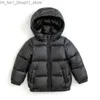 Donsjas Winter Kinderjas Eendendons Kapmantel voor meisjes Waterdicht Dikker Warme pufferkleding Jongens Winddichte bovenkleding Snowsuit Q231205