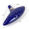 Party Favor 12 Holes Ocarina Ceramic Alto C With Song Book Display Stand WLY935 Drop Delivery Home Garden Festive Supplies Event DHC5D