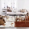 Carpet Modern Imitation Cowhide Animal Skin Carpet Home Decoration Zebra Pattern Living Room Carpets Bedroom Bedside Sofa Rug Porch Mat 231205