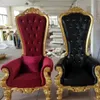 Hot Sale Chairs for Wedding Reception and Custom Wedding Throne Chairs for Bride and Groom