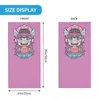 Lenços Arale Dr.Slump Bandana Pescoço Capa Impresso Rosto Lenço Quente Headwear Running para Homens Mulheres Adulto Respirável