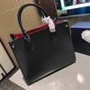 Luxury French Brand Relief Letter Tote Bag Designer Women Fashionable New Large Capacity Shopping Bag High Quality Genuine Leather Paris Classic Lady Shoulder Bags