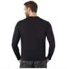 Thermounterwäsche für Herren, 100 % Merinowolle, Thermounterwäsche für Herren, Baselayer-Shirt aus Merinowolle, 240 g, für den Winter, warm, feuchtigkeitsableitend, atmungsaktiv, geruchshemmend, USA-Größe 231206