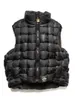 Men's Down Parkas 21aw Kapital Hirata and Hiro two-color pure cotton warm double-sided wear high neck woven vest
