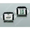 GDSIRカスタムJason Botterill 10 Michigan K-Wings White Hockey Jersey New Top Ed S-M-L-XL-XXL-3XL-4XL-5XL-6XL