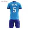 Andere sportartikelen Personaliseer uw voetbalshirt Shirt Bedrukken Slim Fit Blauw Blanco 231206