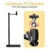 Tripods SH Adjustable Projector Support Stand Metal Holder Multi angle 360 Rotating Bracket for Film Video 231206