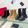 Martin laarzen dames doc martens Outdoor schoenen Veterschoenen Enkel landleer Legerlaarzen platform Warmte Veelzijdige winter Sneeuw dikke zool Booties