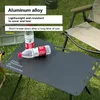 Camp Furniture Outdoor Camping Tactical Aluminum Table Portable Anti-corrosion And Anti-rust Folding Picnic