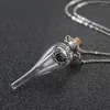 Pendant Necklaces Vintage Magic Potion Bottle Necklace DIY Spirit Glass Ing Fragrance for Men and Women's Party Jewelry Gifts