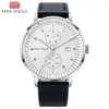 orologio di design orologi Mini focus da uomo d'affari popolare luminoso impermeabile da uomo falso a due occhi 0052g