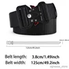 Belts Men's Belt Outdoor Hunting Tactical Belt Multi-Function Buckle Nylon Belt High Quality Marine Corps Canvas Belt Plastic Buckle R231206