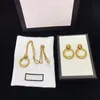 Высококачественные латунные серьги, ожерелье с головой тигра, индивидуальное позолоченное ожерелье, серьги для женщин и мужчин Products258A
