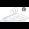 Hangers White Plastic Tubular Suit Hanger For Tops Or Pants 144 Pack