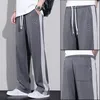 Pantalons pour hommes Harajuku Mode Hommes Oversize Big Taille Pantalon de survêtement Été Mince Taille élastique Baggy Streetwear Joggers Sports Large Pantalon décontracté 231205