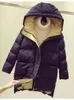 Trench da donna Foufurieux Parka Solido Abbigliamento invernale Donna Giacche con cappuccio Manica lunga Parka coreano Abbigliamento Giacca imbottita in cotone