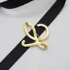 2024 Luojia Designer Brooch For Geometric Hollow Letter Pear Brooch Pin Personalized Versatile Accessories