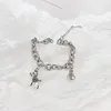 Link pulseiras atacado moda corrente de aço inoxidável para mulheres menina homem cavalo hiphop/rock pulseira ajustável jóias