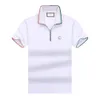 Poloshirt Herren T-Shirt Business Designer Polo Luxus Brangdy Hemden Damenmode 260g 100 % reine Baumwolle Briefdruck Design Kurzarm Großhandelspreis M-XXXL