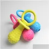 Dog Toys Chews 1Pc Rubber Nipple For Pet Chew Teething Train Cleaning Poodles Small Puppy Cat Bite Bes Jlldiw Yummy Shop234R Drop Deli Dhmae