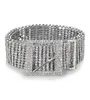 Moda de lujo diez filas brillantes con incrustaciones de diamantes de imitación mujeres039s novia femenina ancho bling cristal diamante cintura cadena cinturón 07 C1902060889