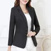 Damespakken Blazers Blazer slim a simple boutonnage pour femmes veste de travail grande taille 6XL tenue de bureau a la mode 231205