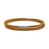 Bracciale da uomo minimalista a catena a maglia colorato Milano corda braslet nero filo rosso braclet yoga meditazione gioielli regalo per il fidanzato298N