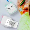 Mini Pocket Printer Thermal Inkless Printing Machine Bluetooth-Compatible 200DPI For Study Note Memo List Work Plan