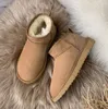 Designer Snow Boots Australia Mini Platform Uggssy Boot Women Tazz Tasman tofflor Classic Slip-On Suede Glides Winter Wool Warme Booties Skor Ankel Bootes YT6