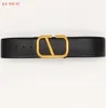 2021 Men039s Designer Belts Women039s Luxury Classic Casual Wide 65cm Large V Buckle Fashion Belt with White Gift Box8281342