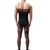 Hommes Bodystockings Transparent Tenue De Club Vêtements De Nuit Sexy NOUVEAU Érotique Messieurs Vêtements De Nuit Sous-Vêtements Pour Hommes Hombre Lenceria