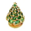 Christmas Decorations Tree Jewelry Box Xmas Decor Storage Container Creative Tray Gift Dining Table