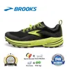 Brooks Cascadia 16 Mens Running Shoes Hyperion Tempo Triplo Preto Branco Cinza Amarelo Laranja Malha Treinadores de Moda Ao Ar Livre Homens Esportes Sapatilhas Jogging Caminhando 40-45