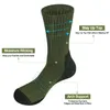 Skarpetki męskie Yuedge Męskie wilgoć WITUJA MID CALF TERMAL Work Sport Sport Trekking 5 Parspack 231205