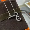 925 Sterling silver necklace for women charm necklace trendy jewelry