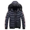 Heren Down Parka Winter Warme Jas Mannen Bontkraag Capuchon Dikke Katoenen Uitloper Mannelijke Windjack Merk Casual Hoogwaardige Jas 231205