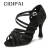 Dansschoenen CIDIPAI Latin dansschoenen Dames Salsa Prestatie Ballroom Glanzende Dansschoenen Indoor Feestschoenen Gouden Trouwschoenen voor dames 231205