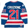 Anpassade män Youth USA 2021 IIHF WJC Gold Winner Jersey 9 Trevor Zegras 13 Cole Caufield Ice Hockey Jerseys Alla namn nummer S-5XL Stitched