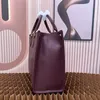 Grande sacola designer bolsa de compras bolsa de ombro lona gradiente padrão de couro bolsa de viagem bolsa para portátil removível circular zero carteira totes bolsa